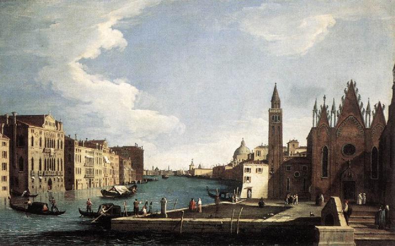  The Grand Canal with the Church of La Carita ff